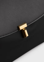 T-lock nylon satchel black