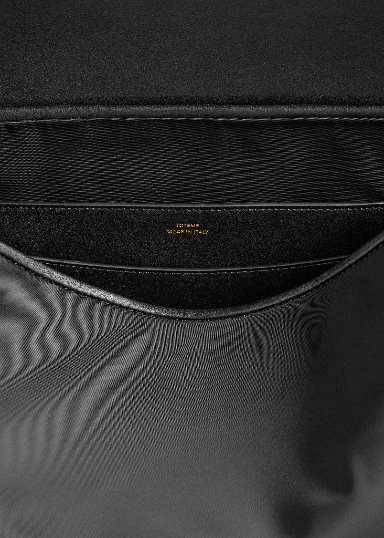 T-lock nylon satchel black