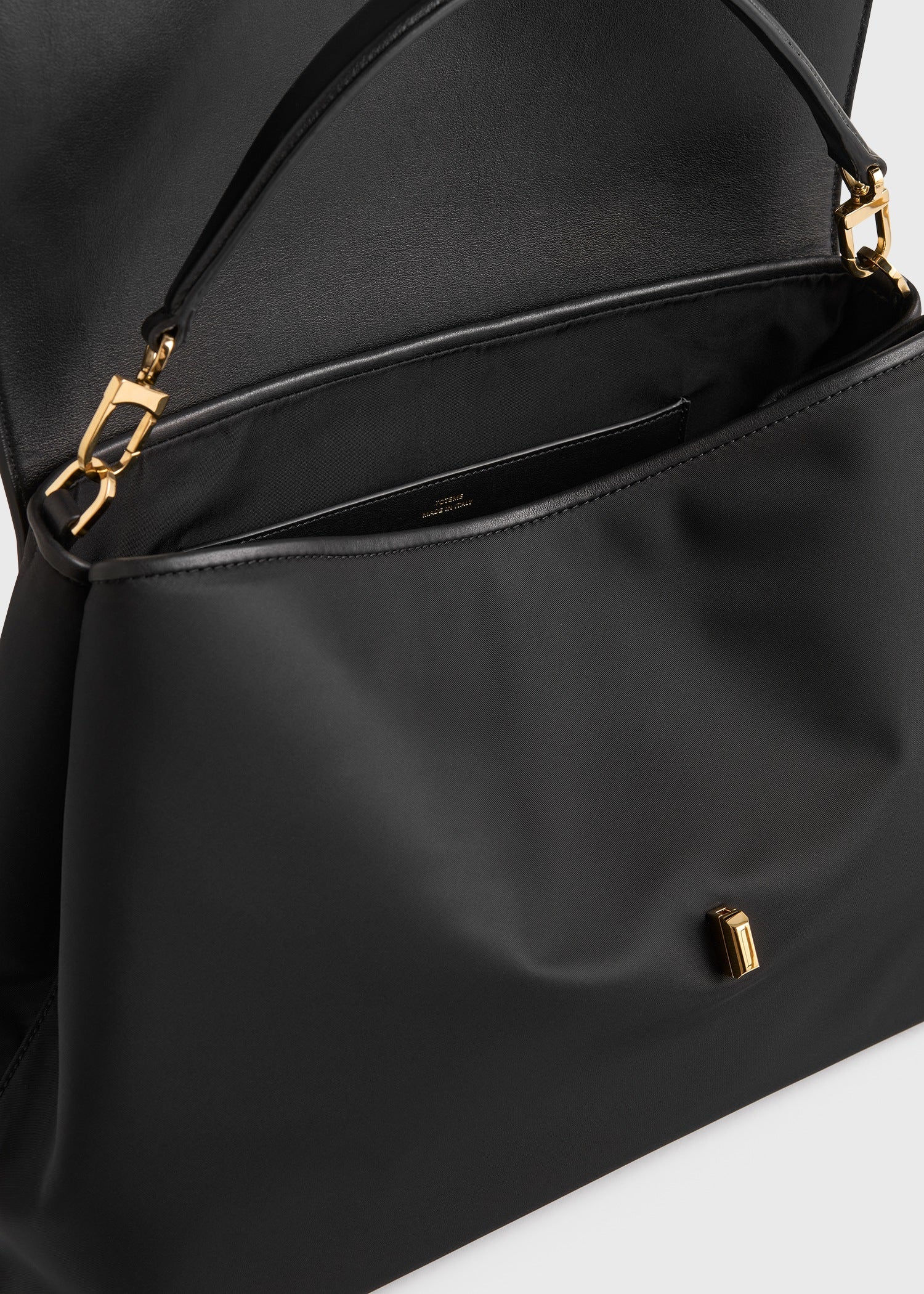 T-lock nylon satchel black
