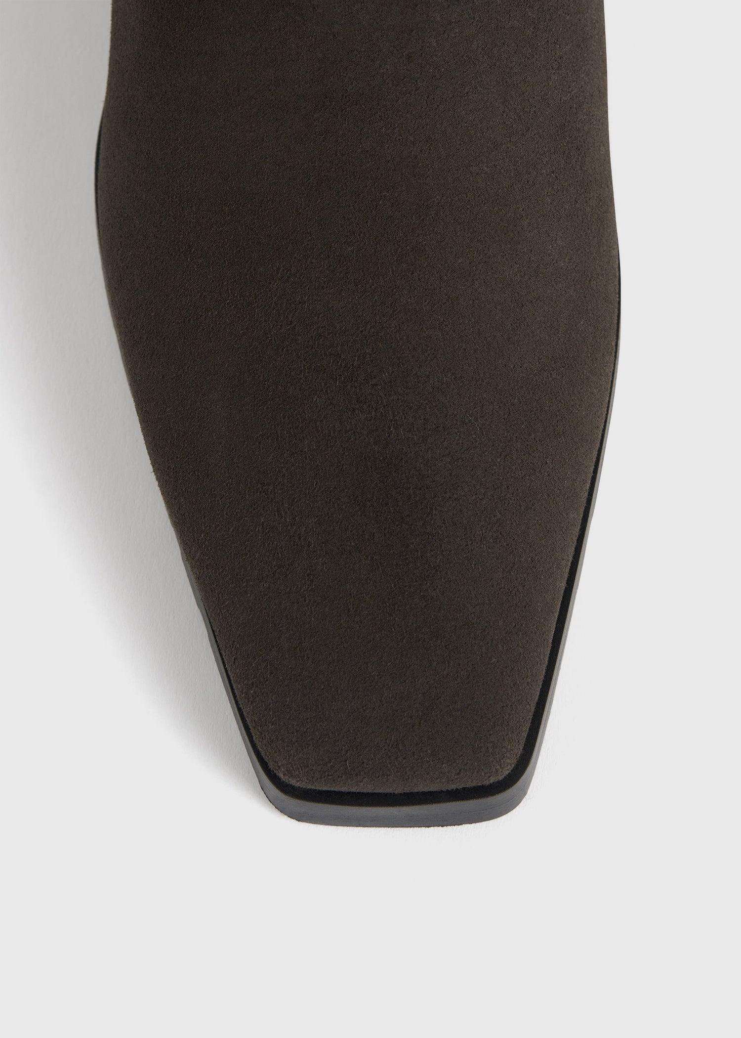 Fold-down shearling boots pepper