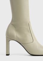 Nappa over-the-knee boots rye
