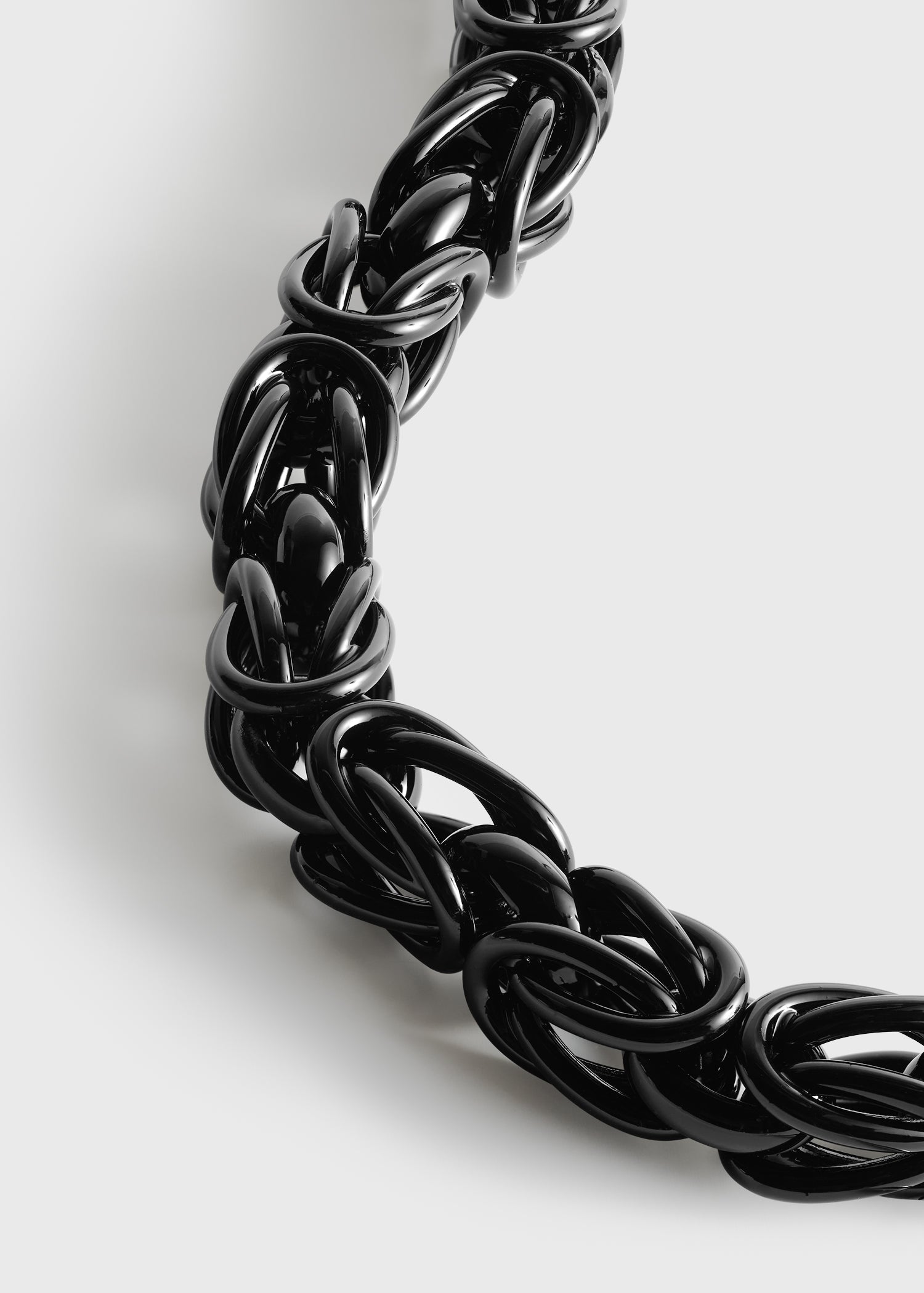 Byzantine bracelet black/gold