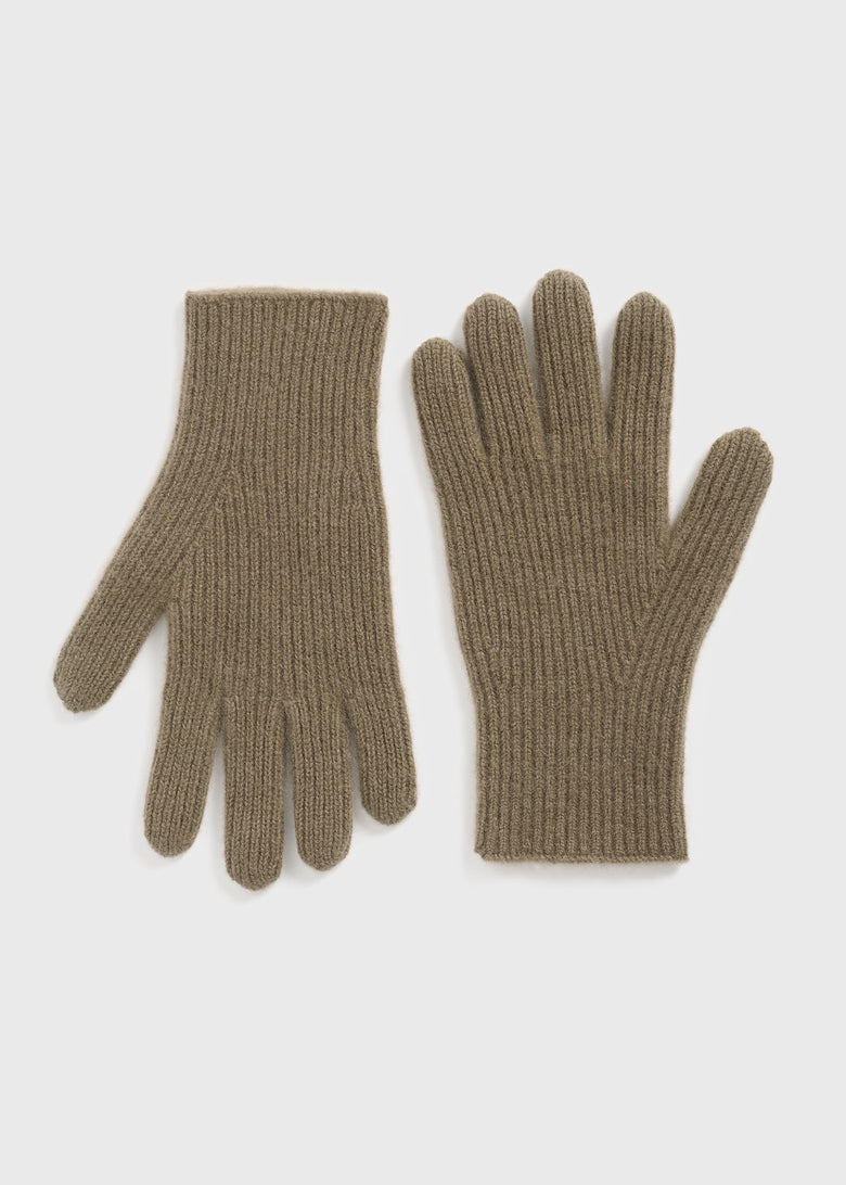 Cashmere gloves hazel