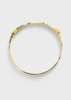 Signature collar beige/gold