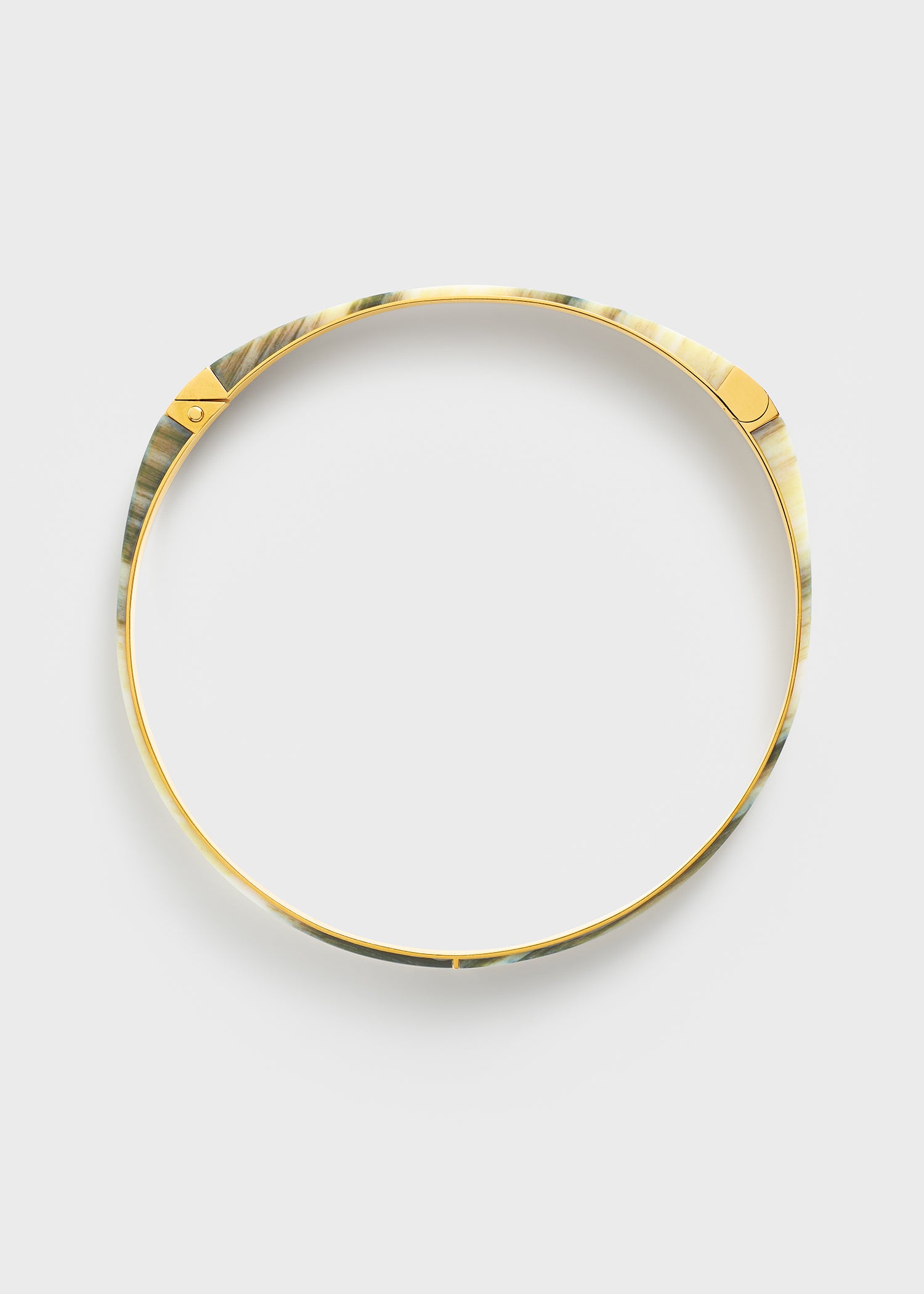 Signature collar beige/gold