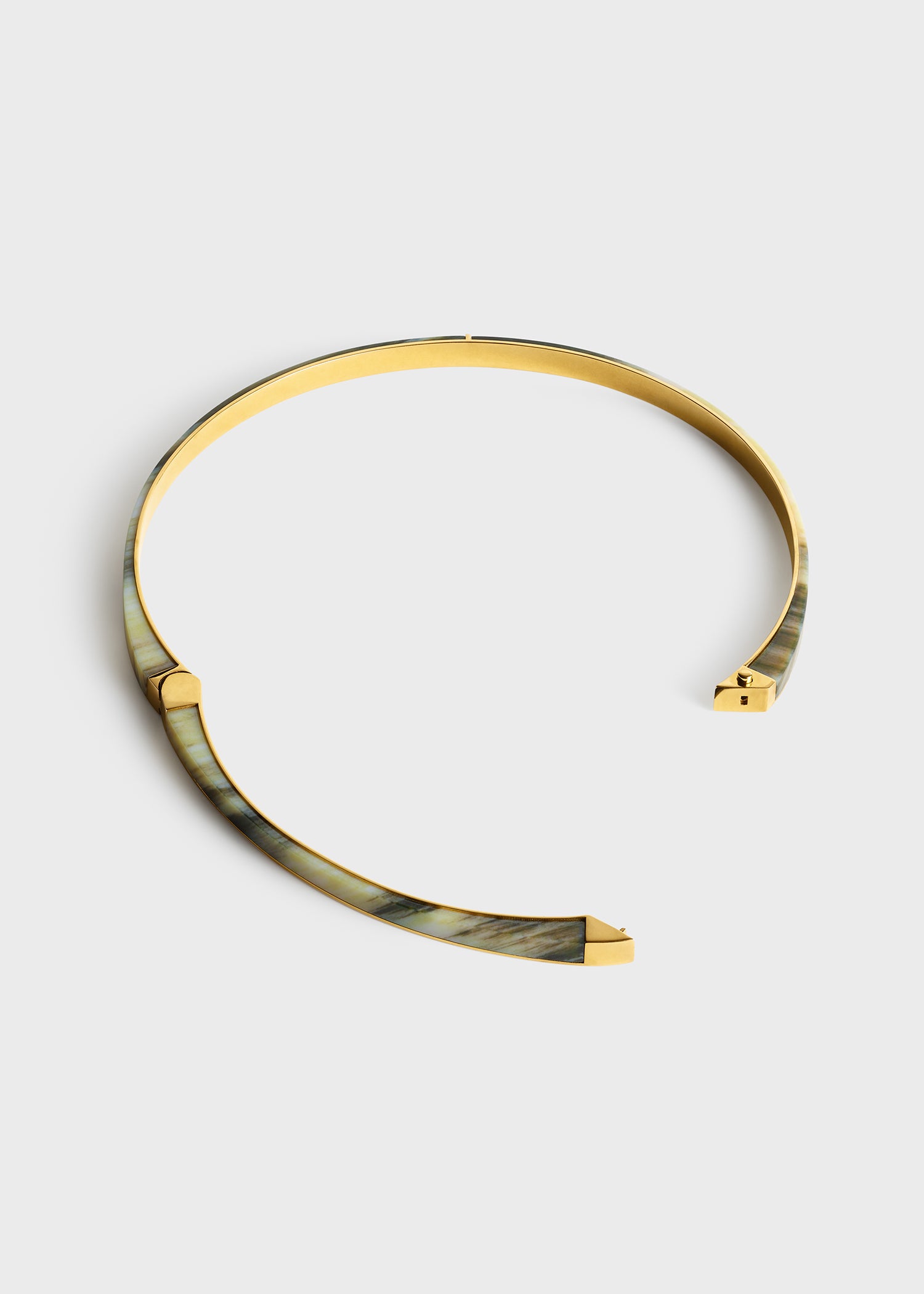 Signature collar beige/gold