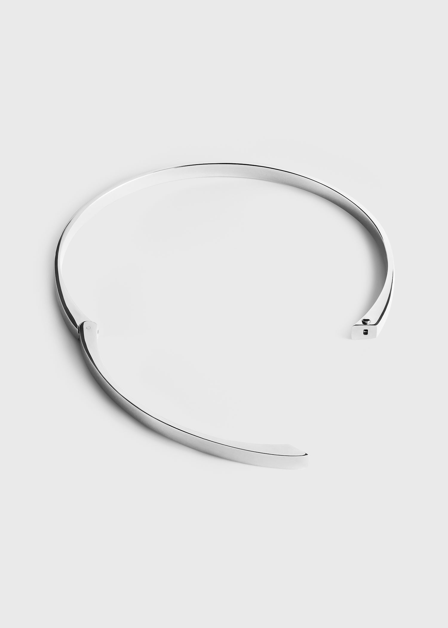 Signature collar silver