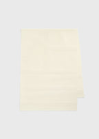 Monogram twill scarf off-white
