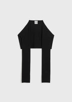 Sleeve scarf black