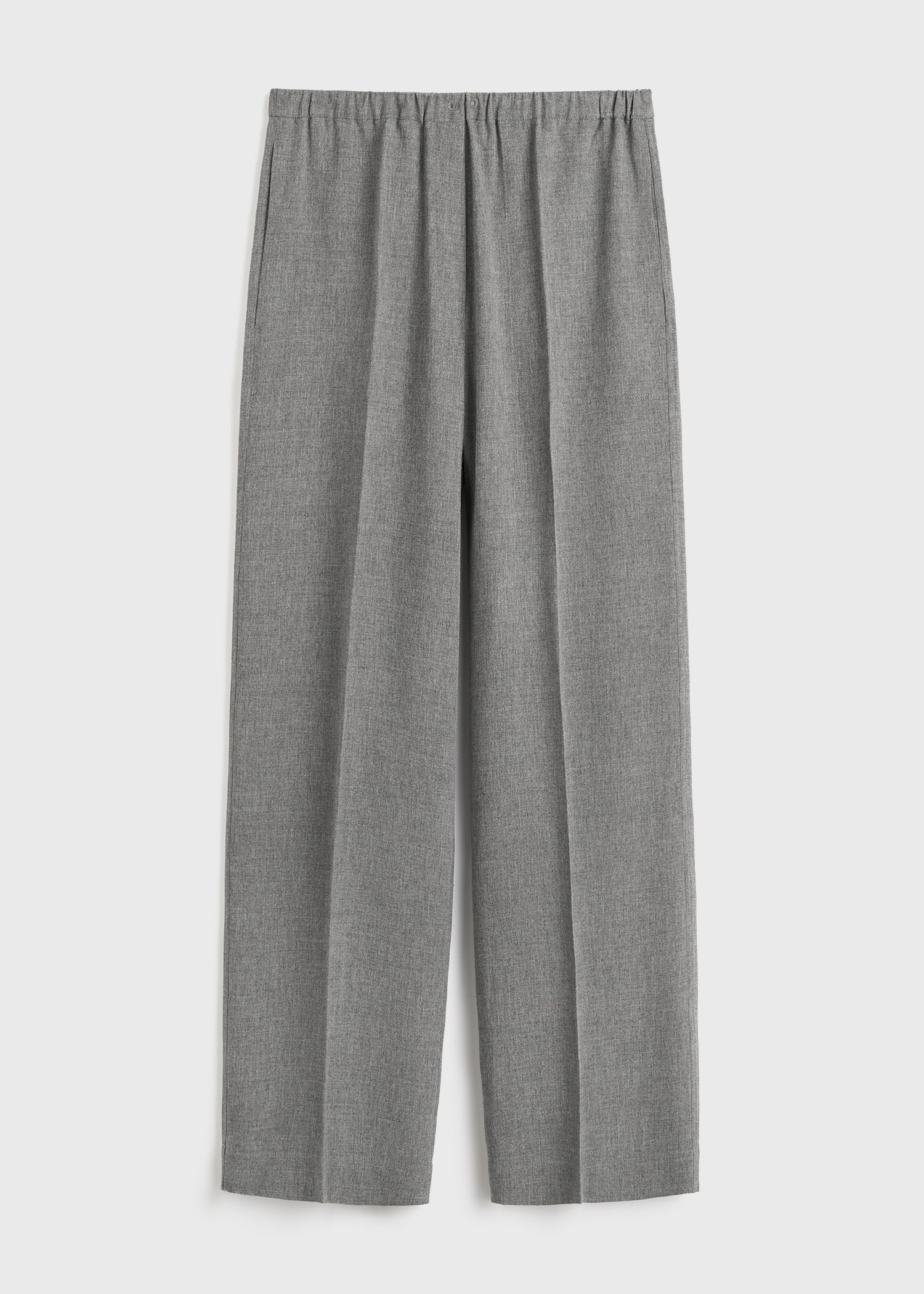 Fluid winter trousers mid grey – TOTEME
