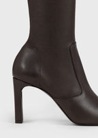 Nappa over-the-knee boots bark