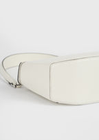 Clip palmellato-patent shoulder off-white