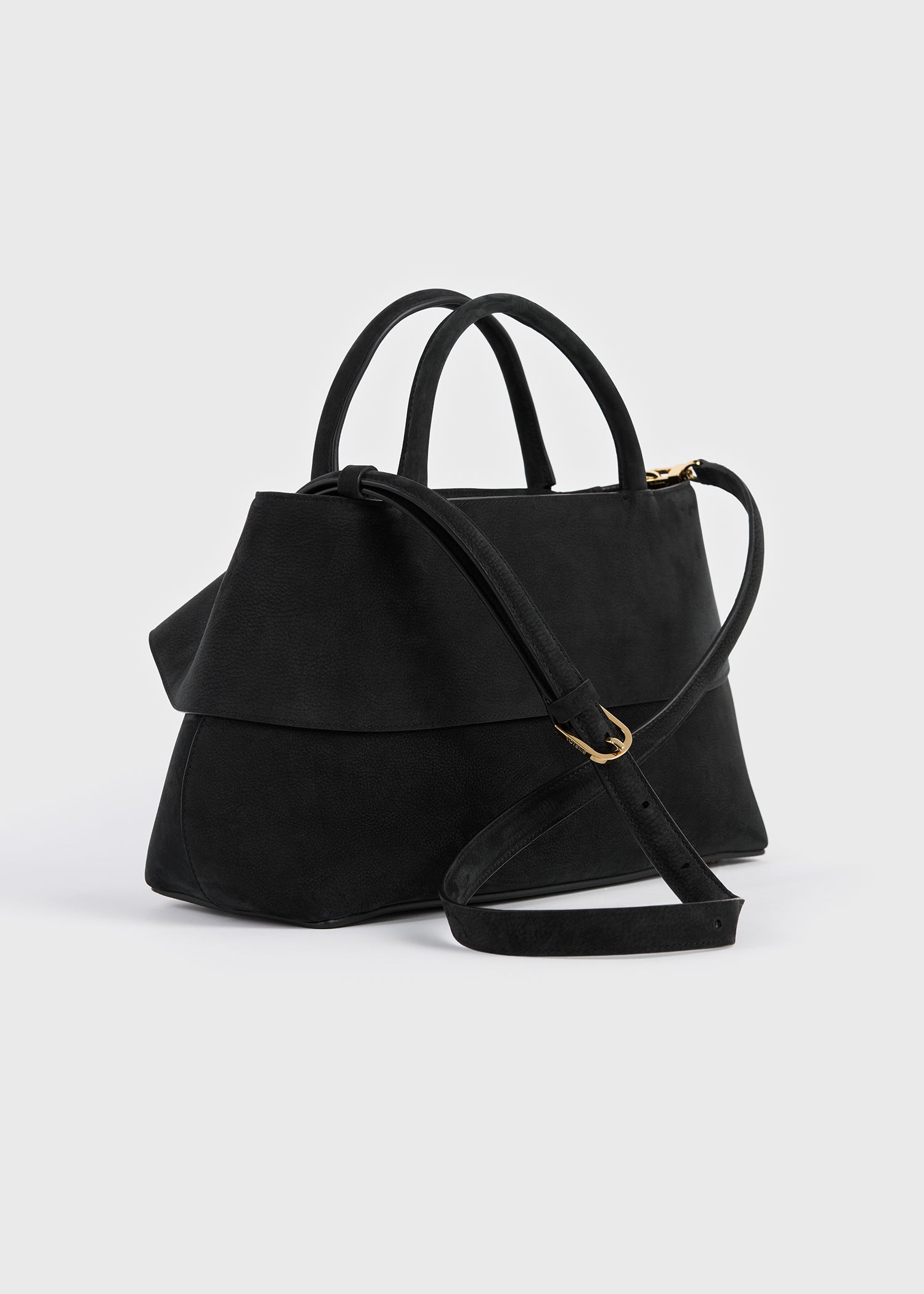 Small mercer nubuck tote black