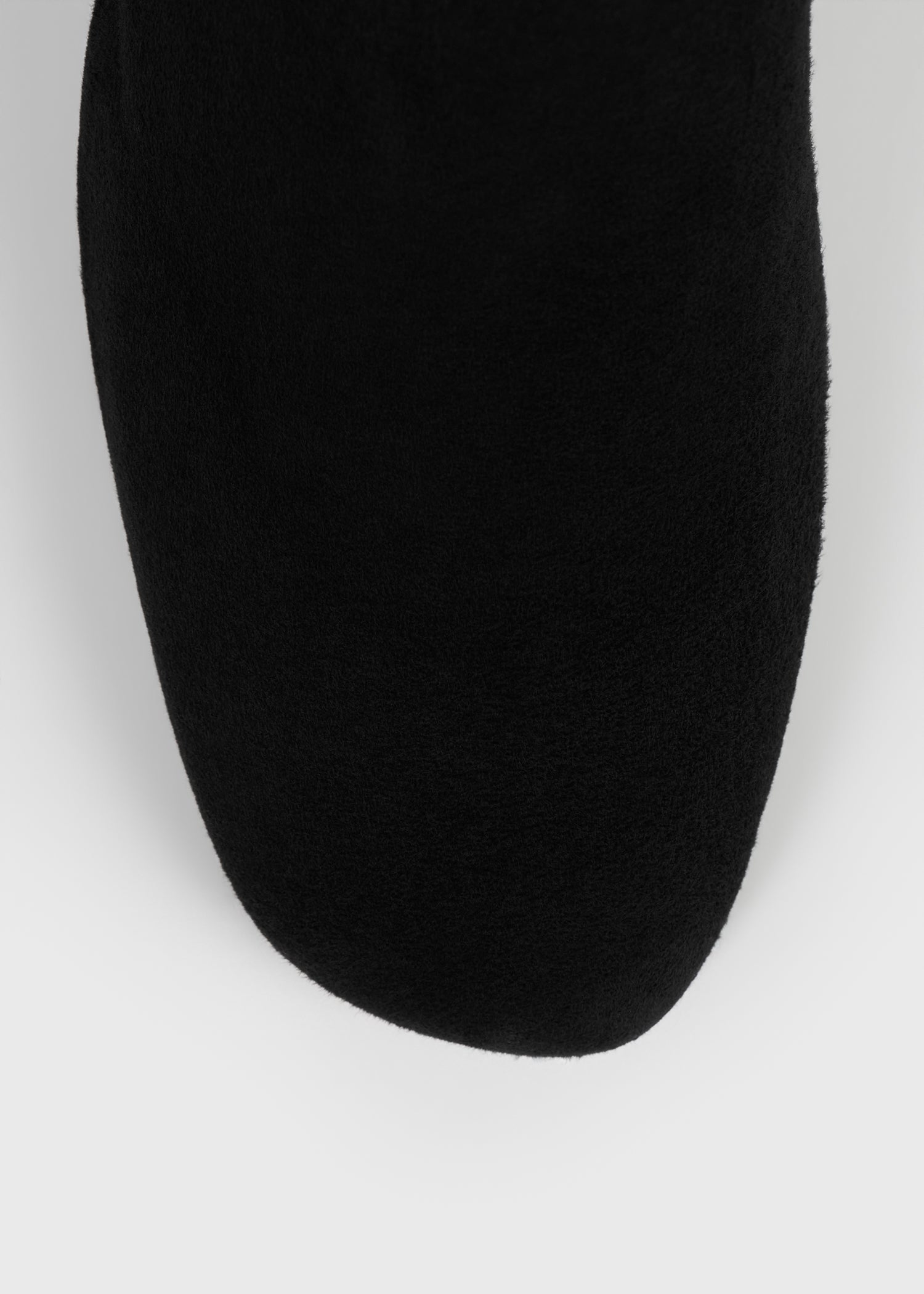 Soft suede ankle boots black