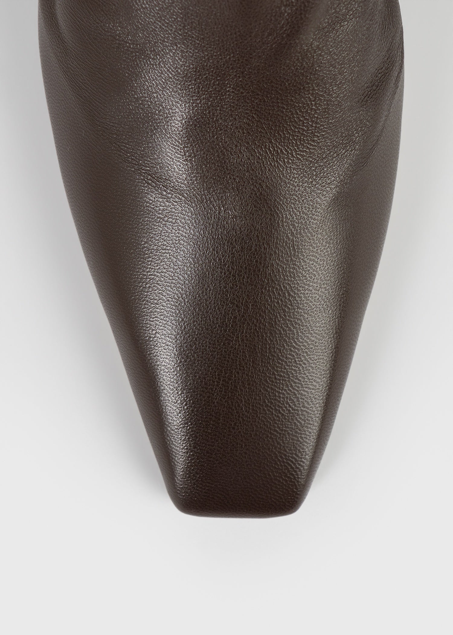 Soft nappa mules bark