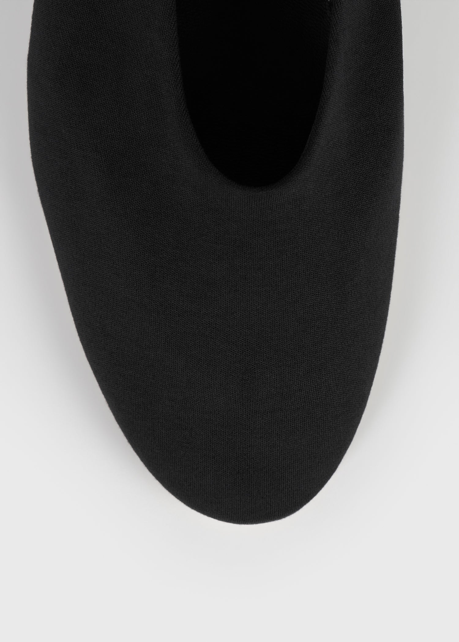 Slip jersey ballerinas black