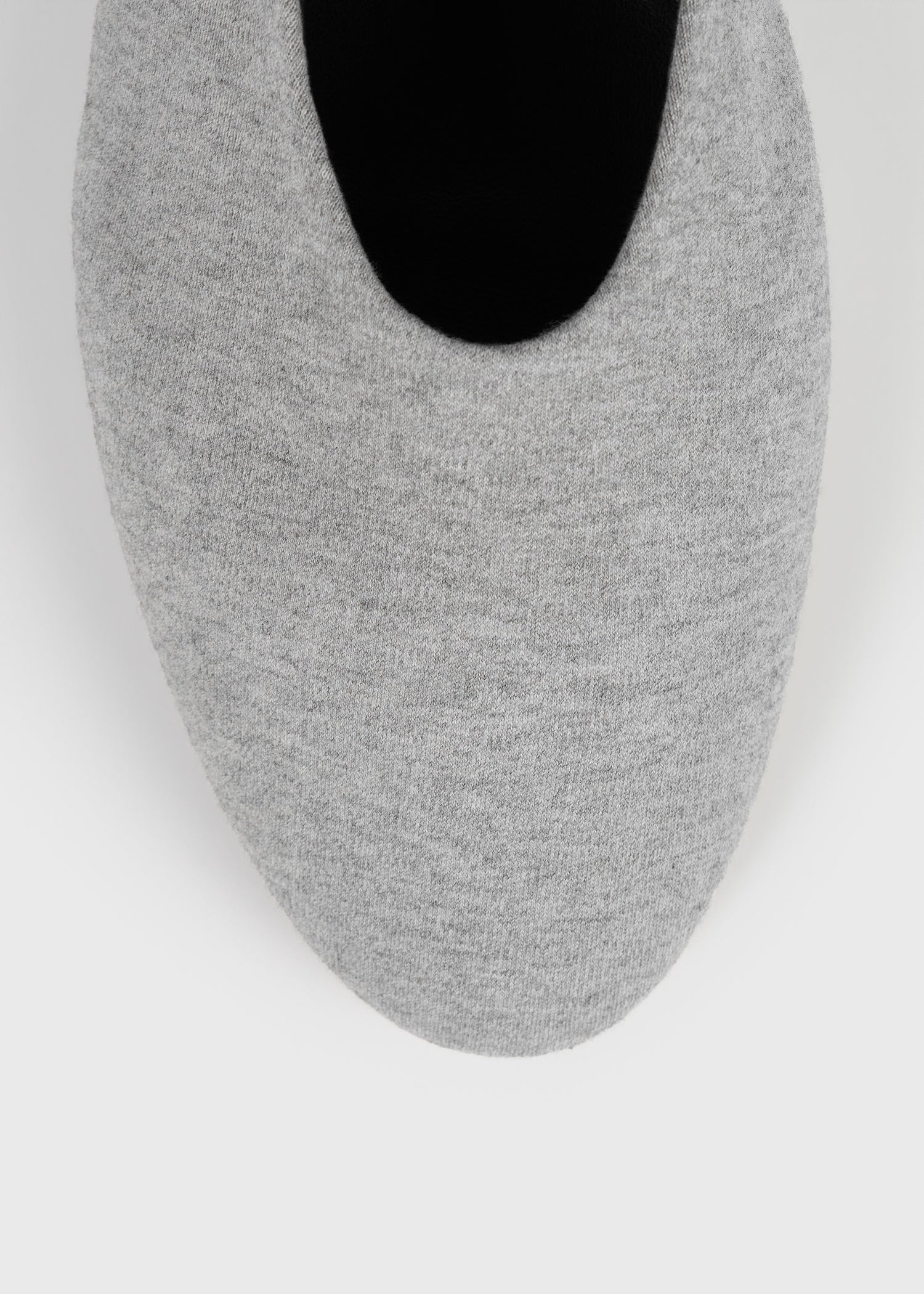 Slip jersey ballerinas grey melange