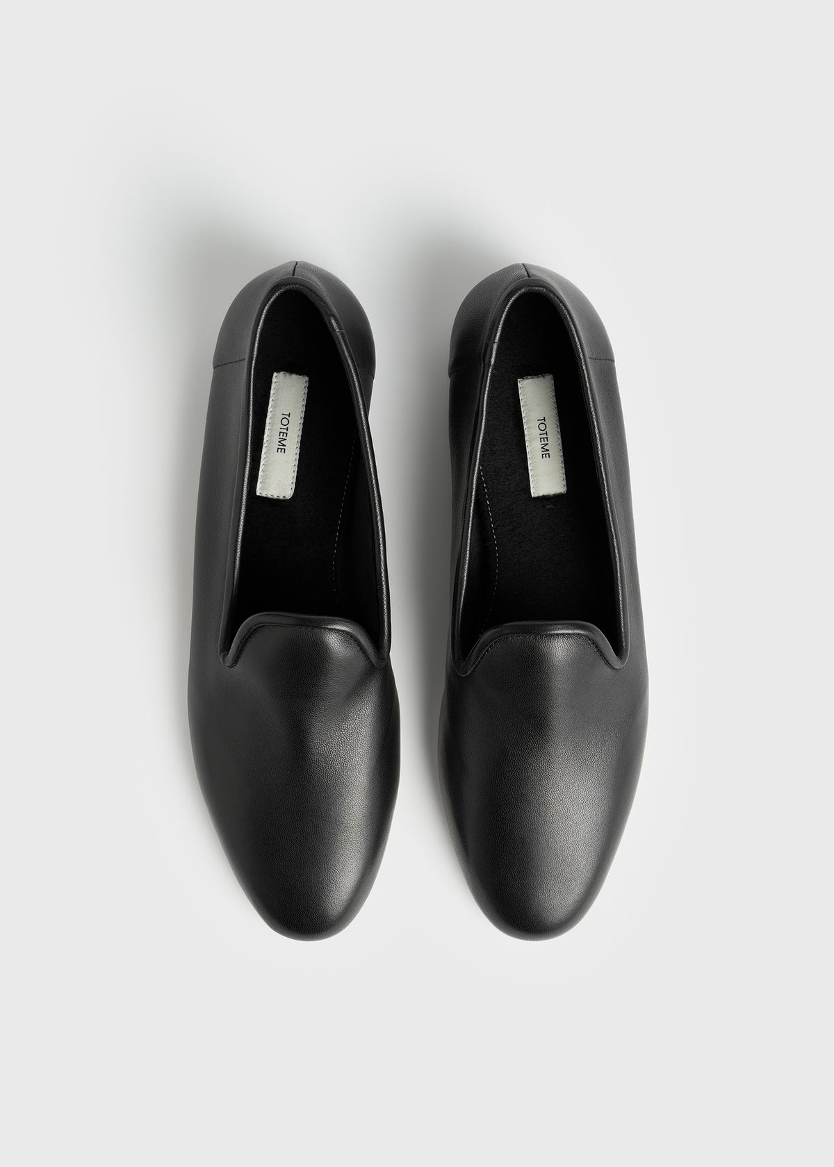 Soft nappa loafers black