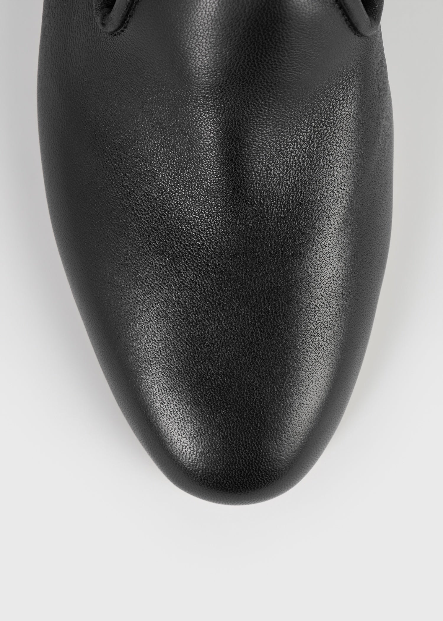 Soft nappa loafers black