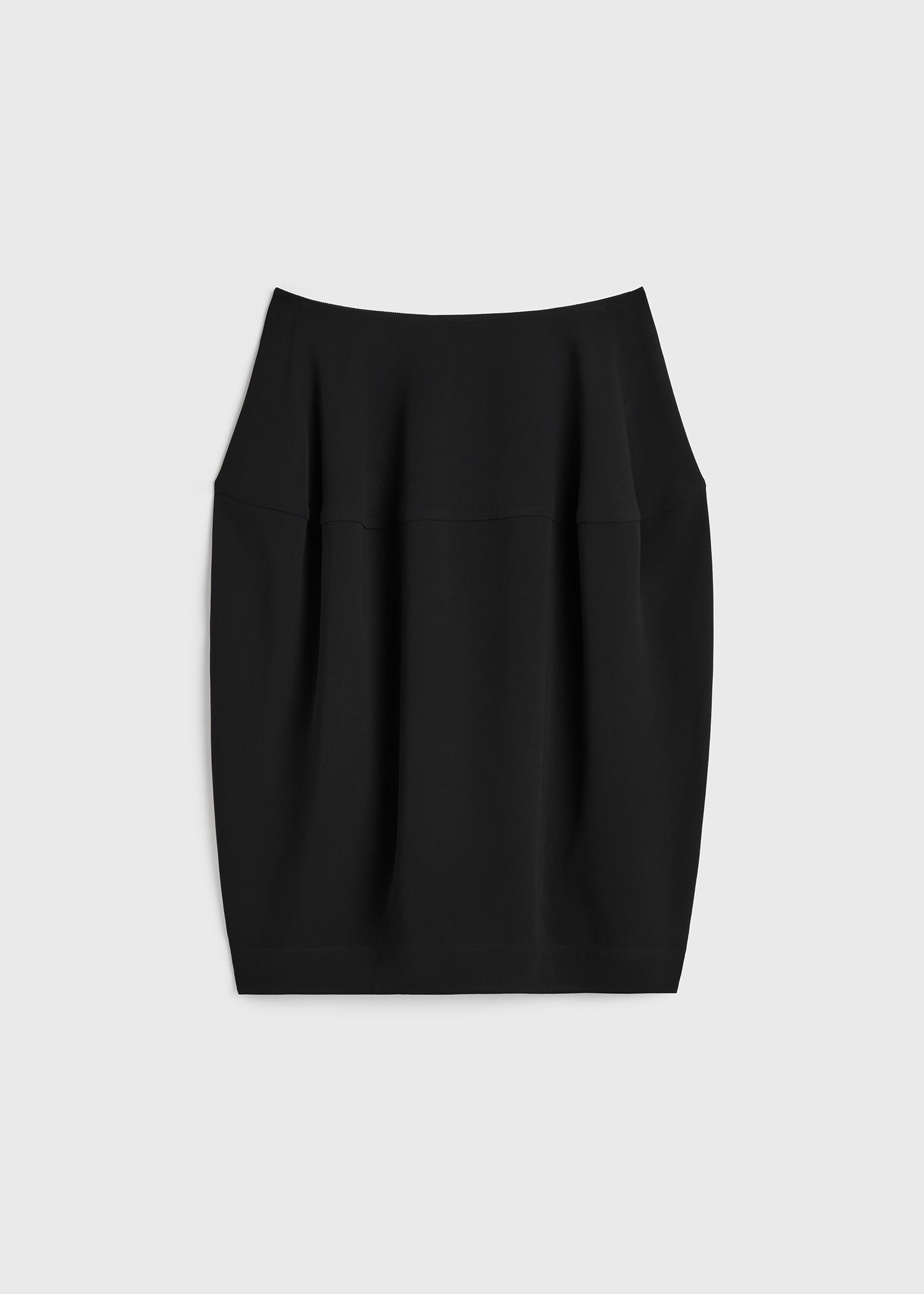 Sculptural skirt black