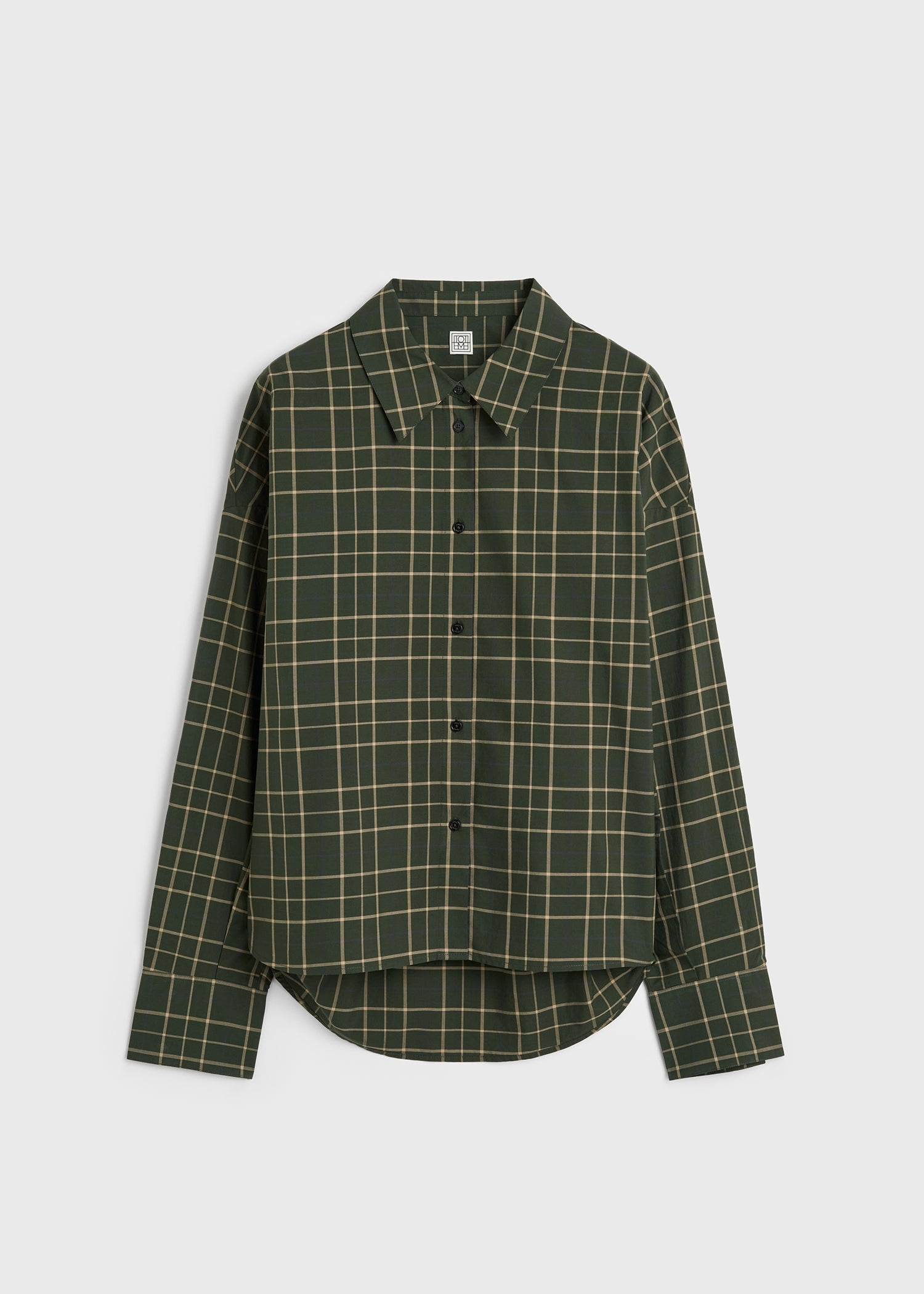 Boxy shirt pine/popcorn