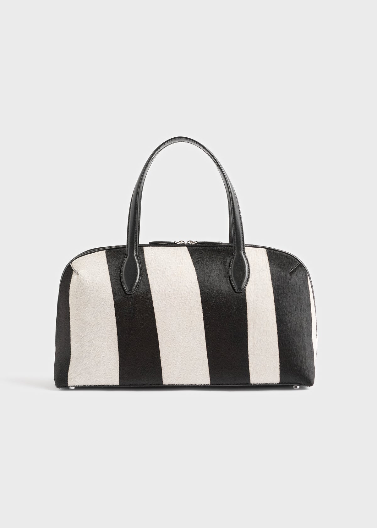 Medium pony hair day tote zebra