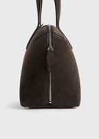 Medium suede day tote brown