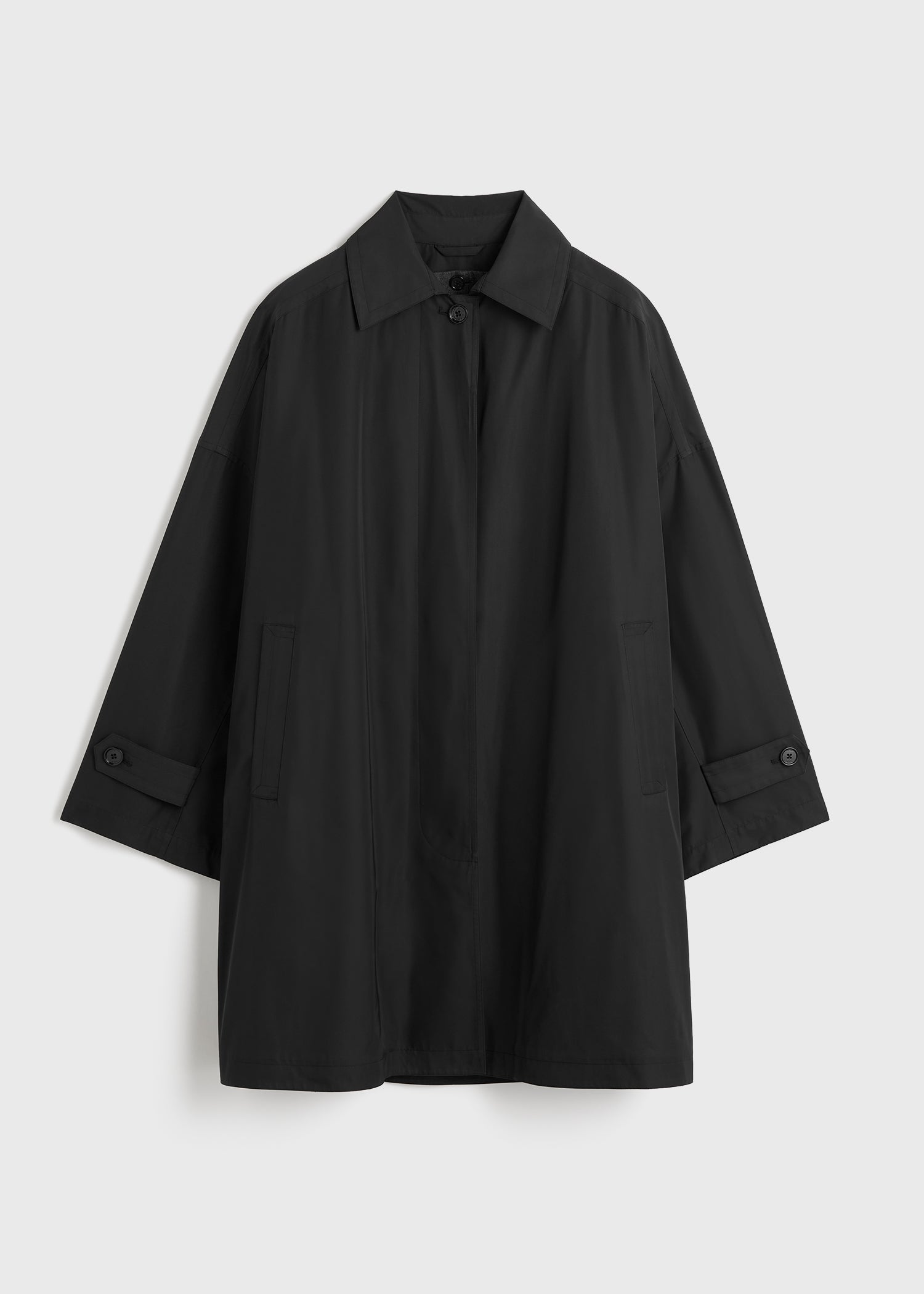 Car coat black – TOTEME