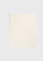 Classic winter scarf off-white