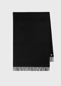 Cashmere scarf black