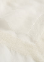 Fil coupé monogram sarong off-white