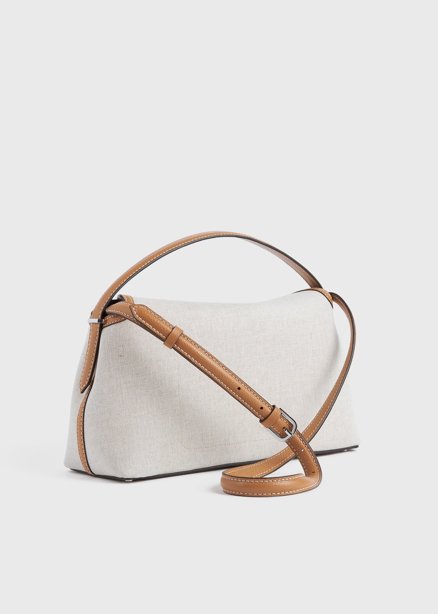 T-lock canvas top handle ecru/tan
