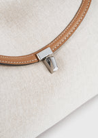 T-lock canvas top handle ecru/tan