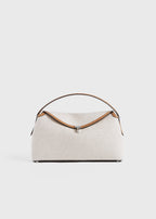 T-lock canvas top handle ecru/tan