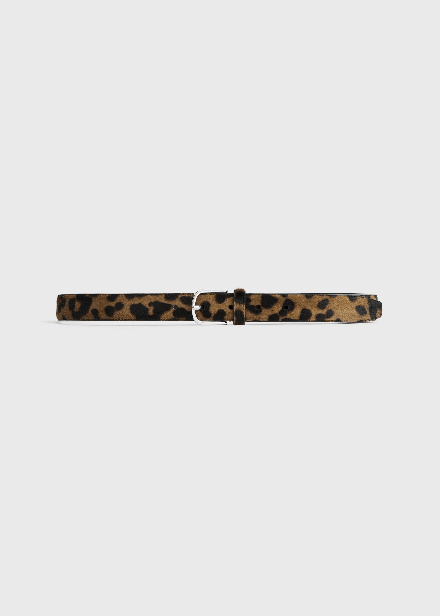 Pony hair belt leopard from Toteme - $530