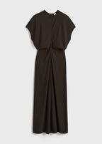 Toteme - Slouch Waist Dress bark - 36 - Women Toteme - Slouch Waist Dress bark - 36 - Women