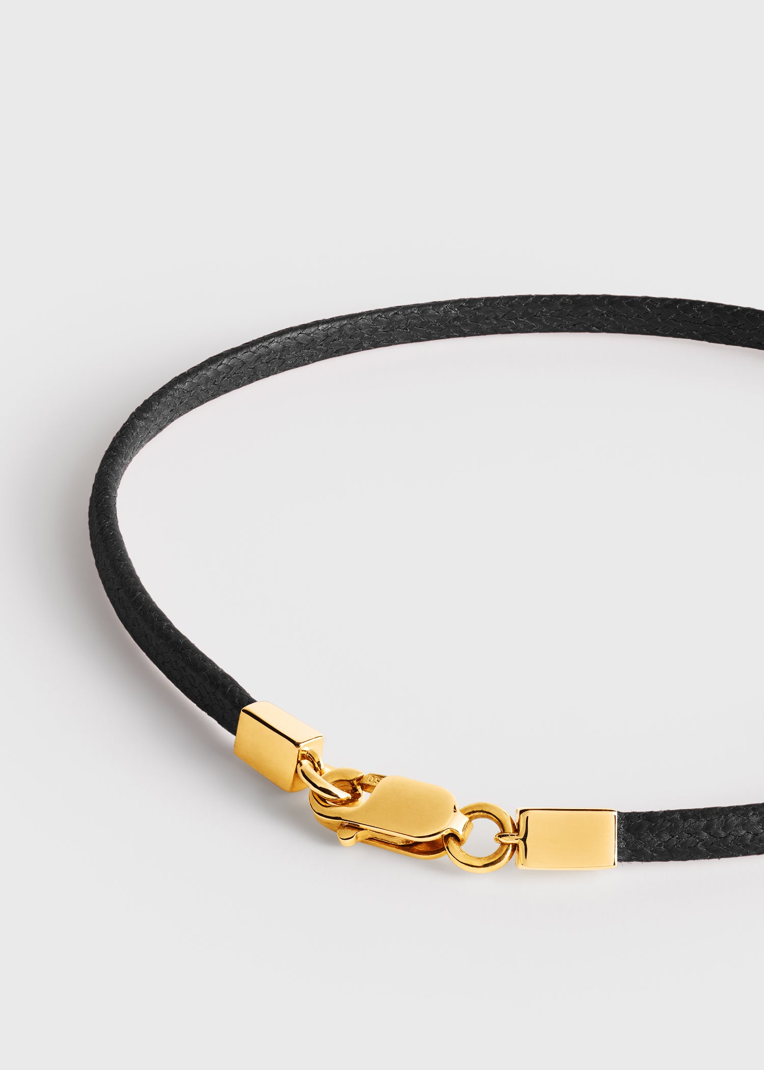 Mini diamond bracelet black/gold
