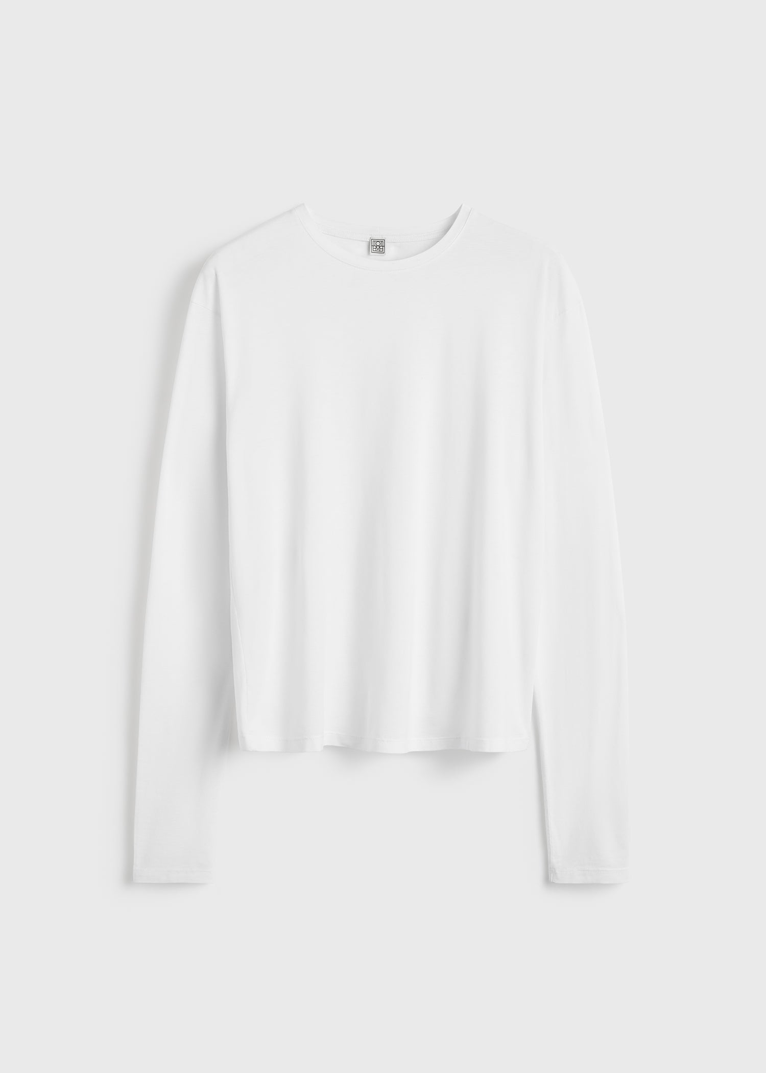 Classic long-sleeve tee white