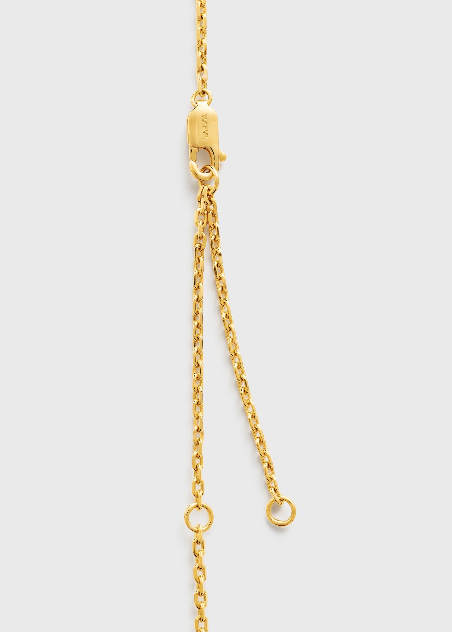 Onyx drop necklace black/gold