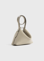 Bevel leather wristlet fawn