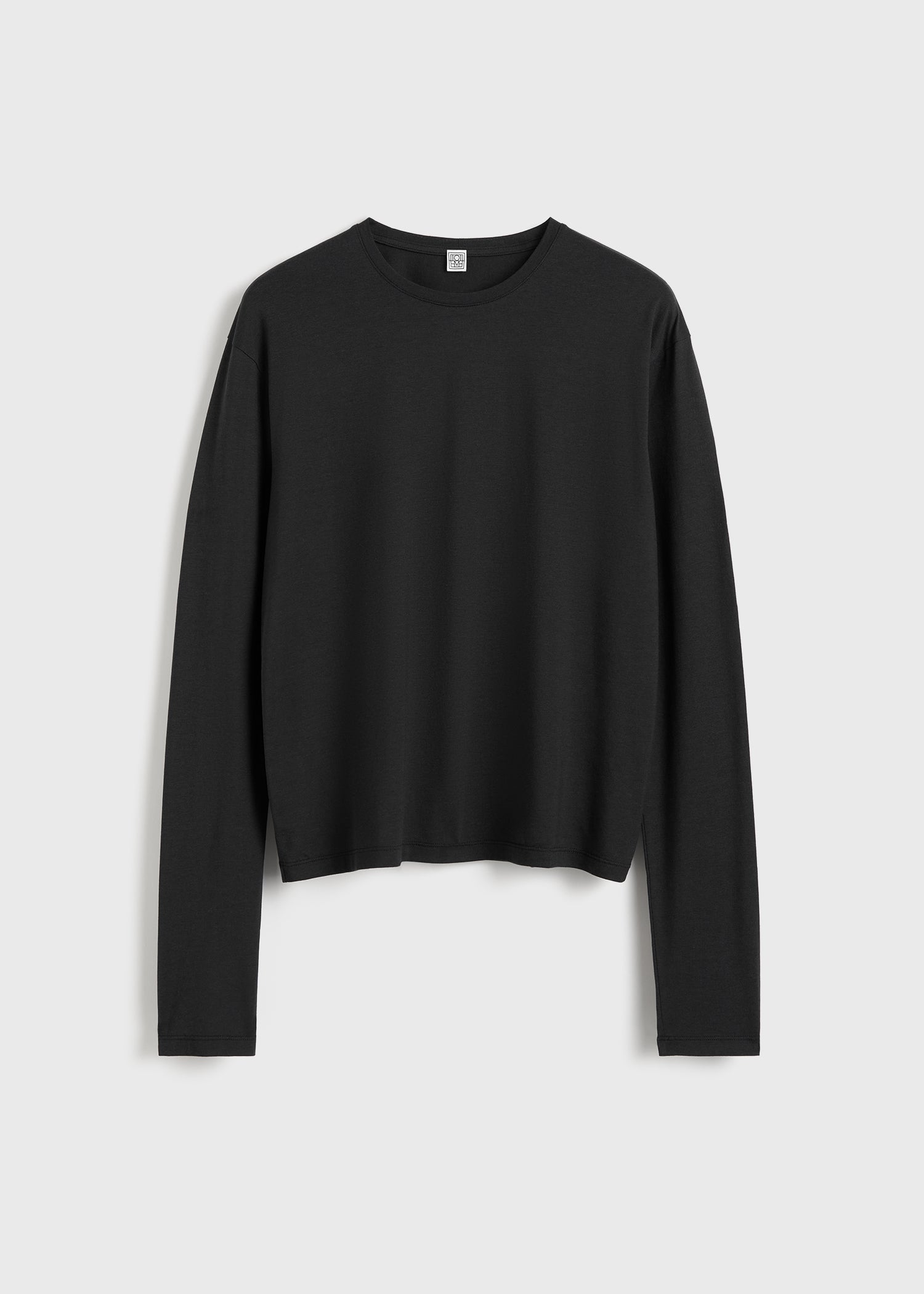 Classic long-sleeve tee black – TOTEME