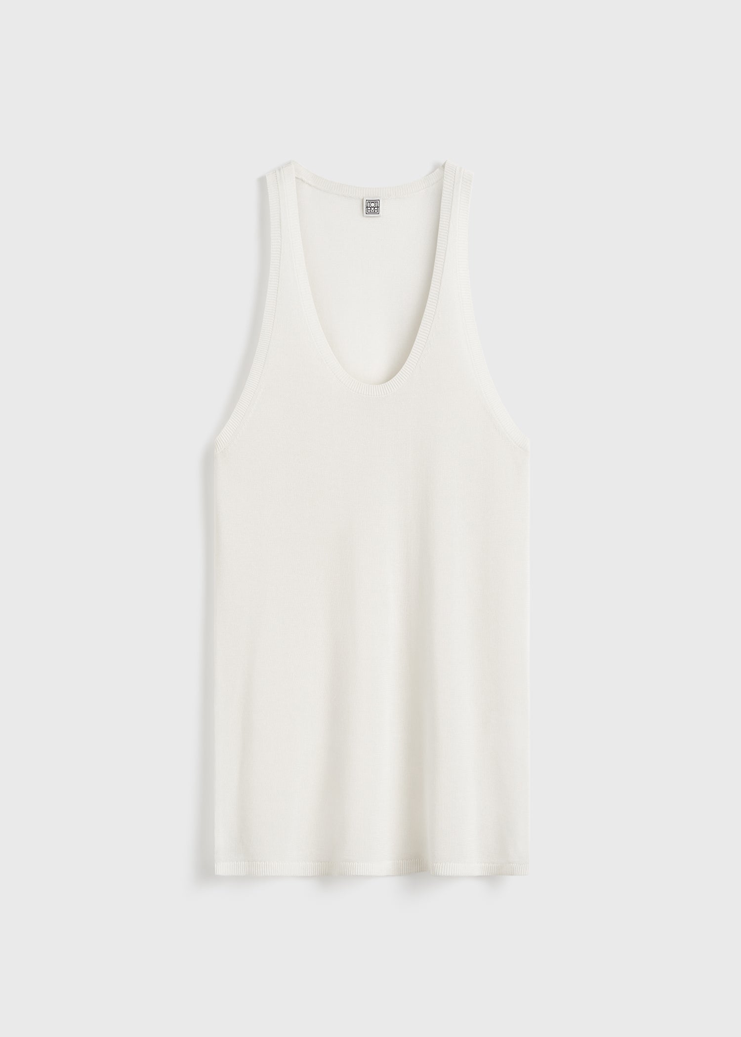 Tank knit white – TOTEME