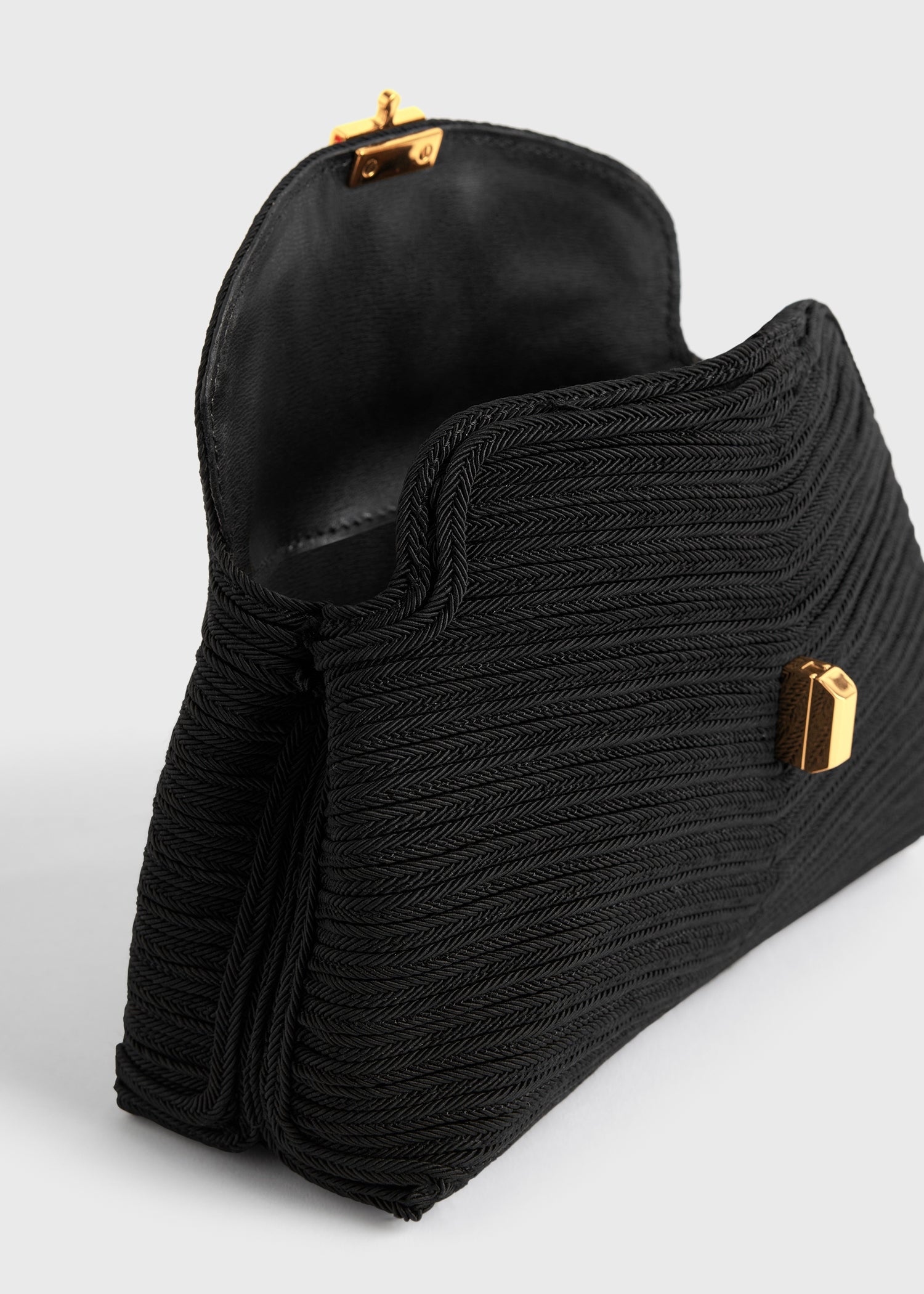 Mini T-lock rope clutch black