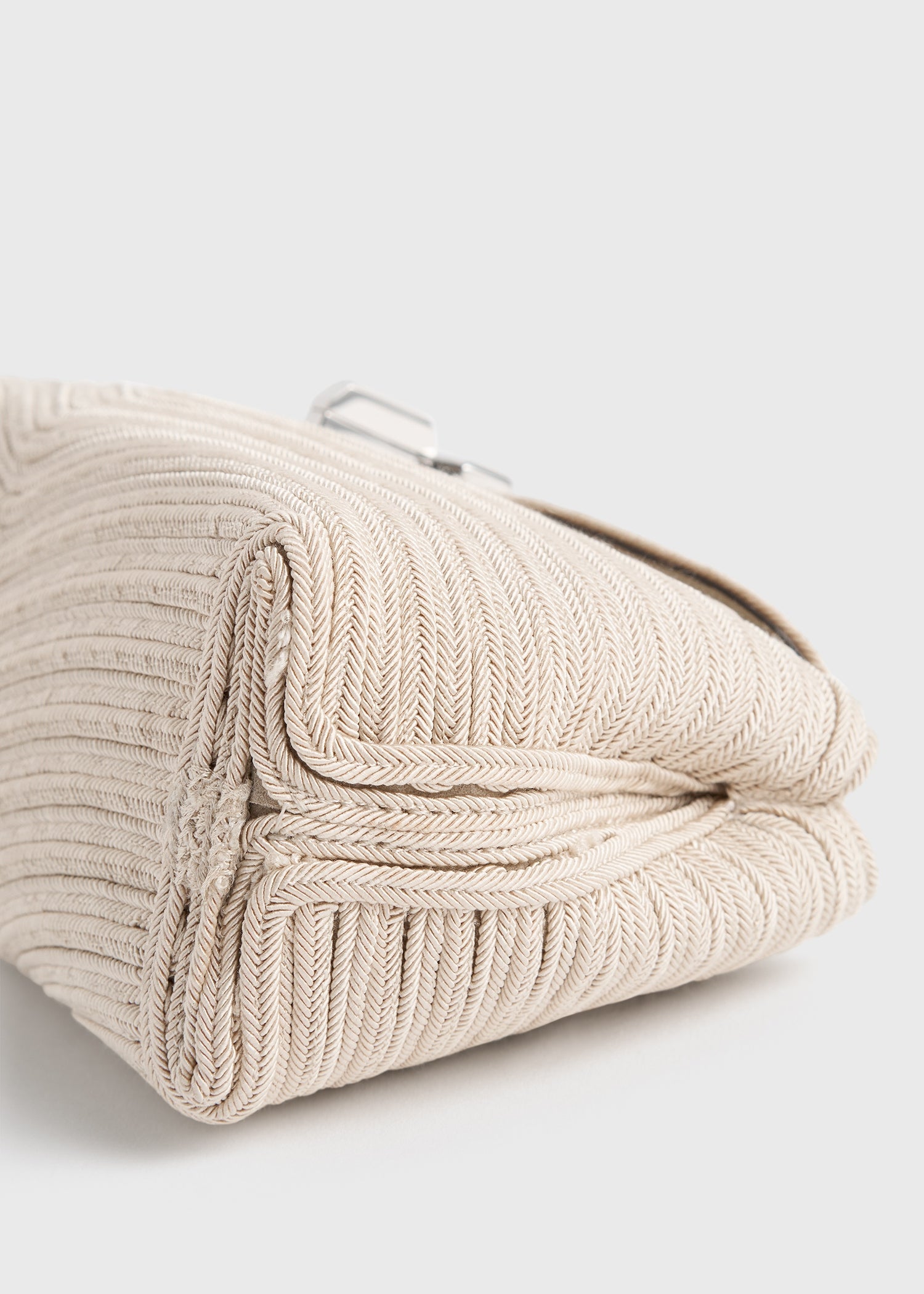 Mini T-lock rope clutch pearl