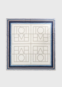 Collector sarong ecru/navy