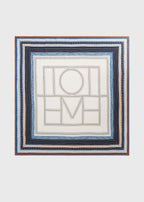 Collector scarf ecru/navy