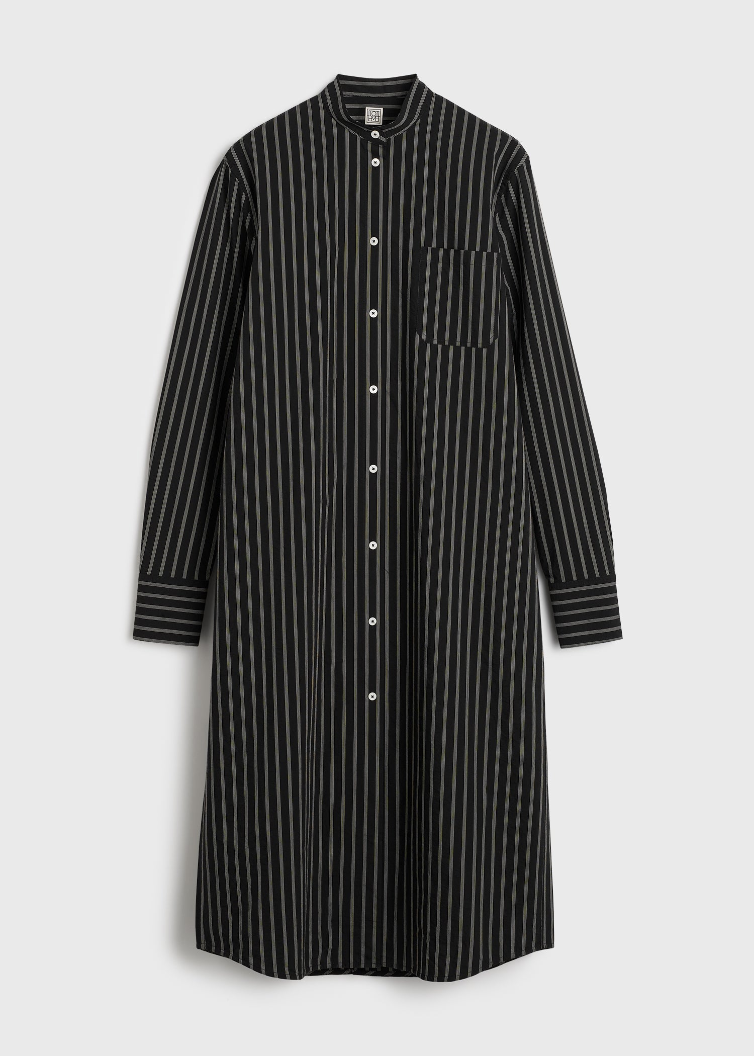 Striped summer tunic black/white