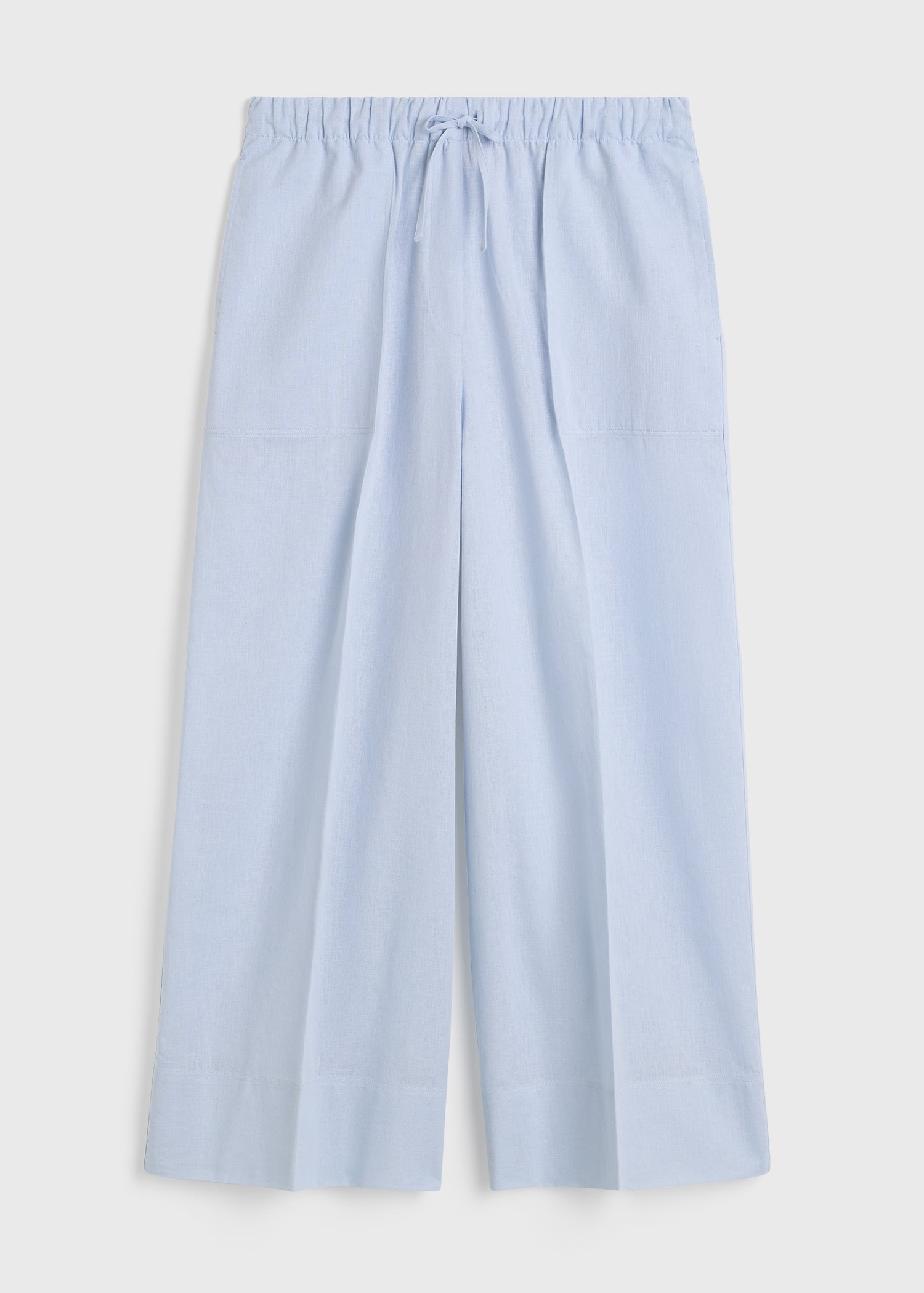 Wide summer trousers sky