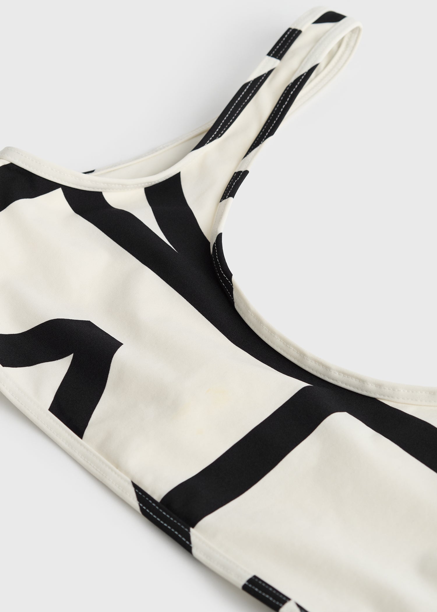 Monogram bikini top tofu
