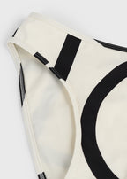 Monogram bikini bottoms tofu